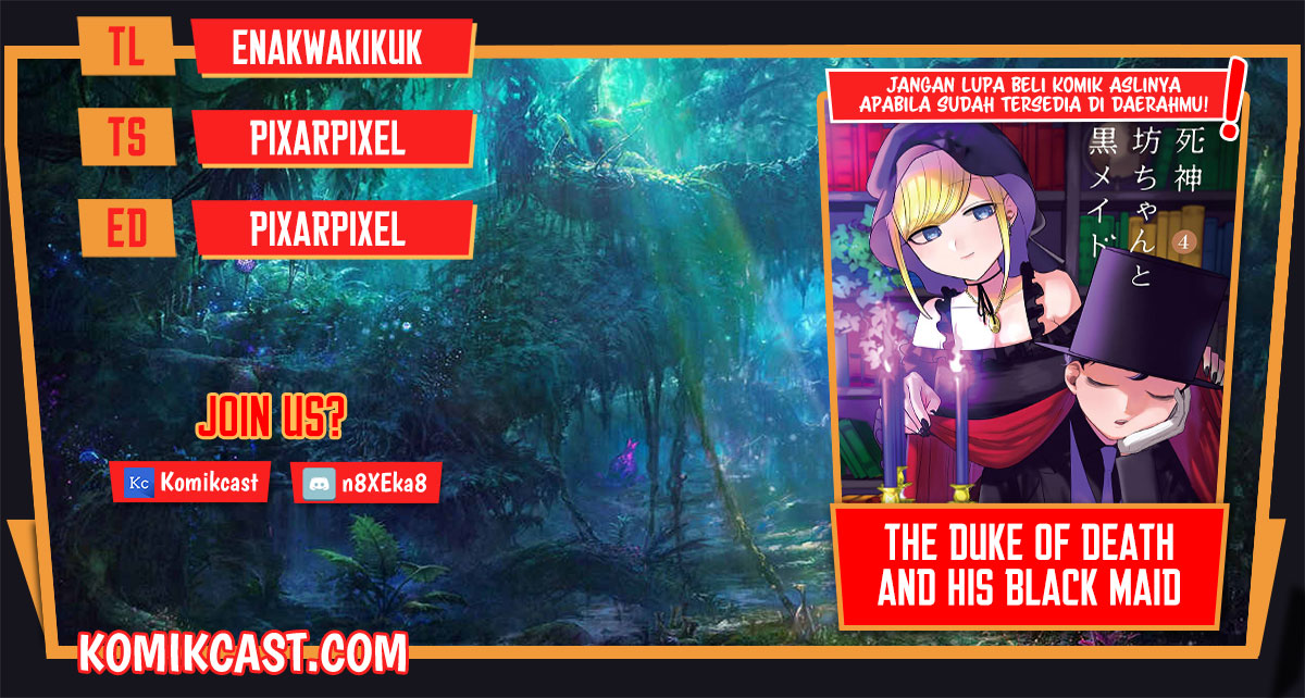 The Duke of Death and his Black Maid Chapter 184 Bahasa Indonesia