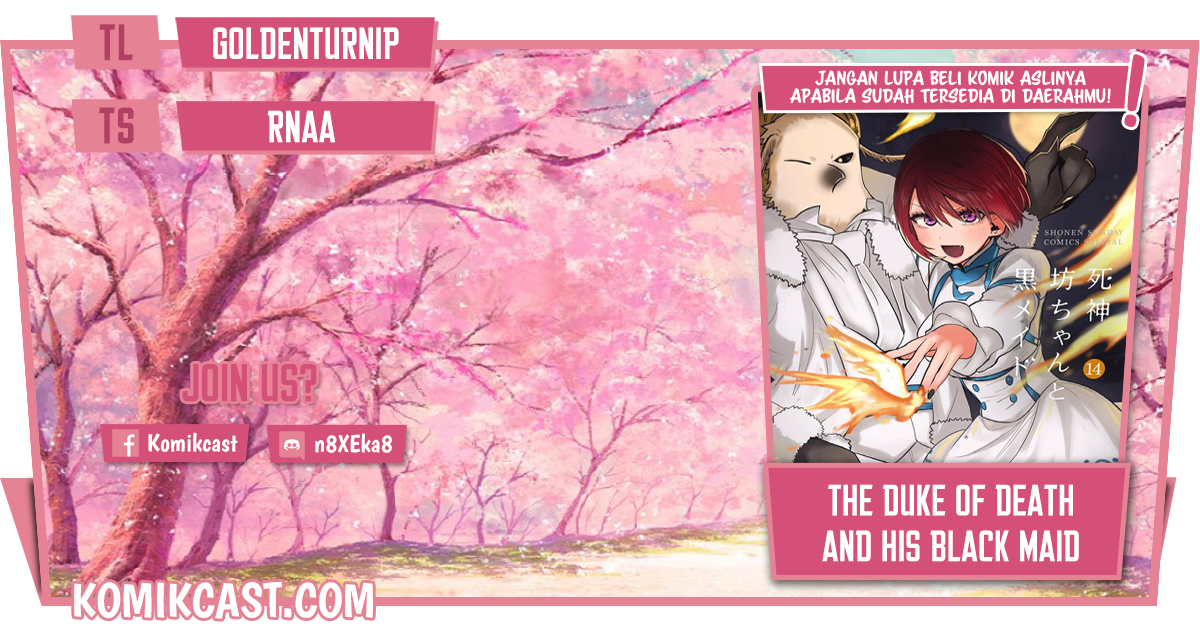 The Duke of Death and his Black Maid Chapter 214 Bahasa Indonesia