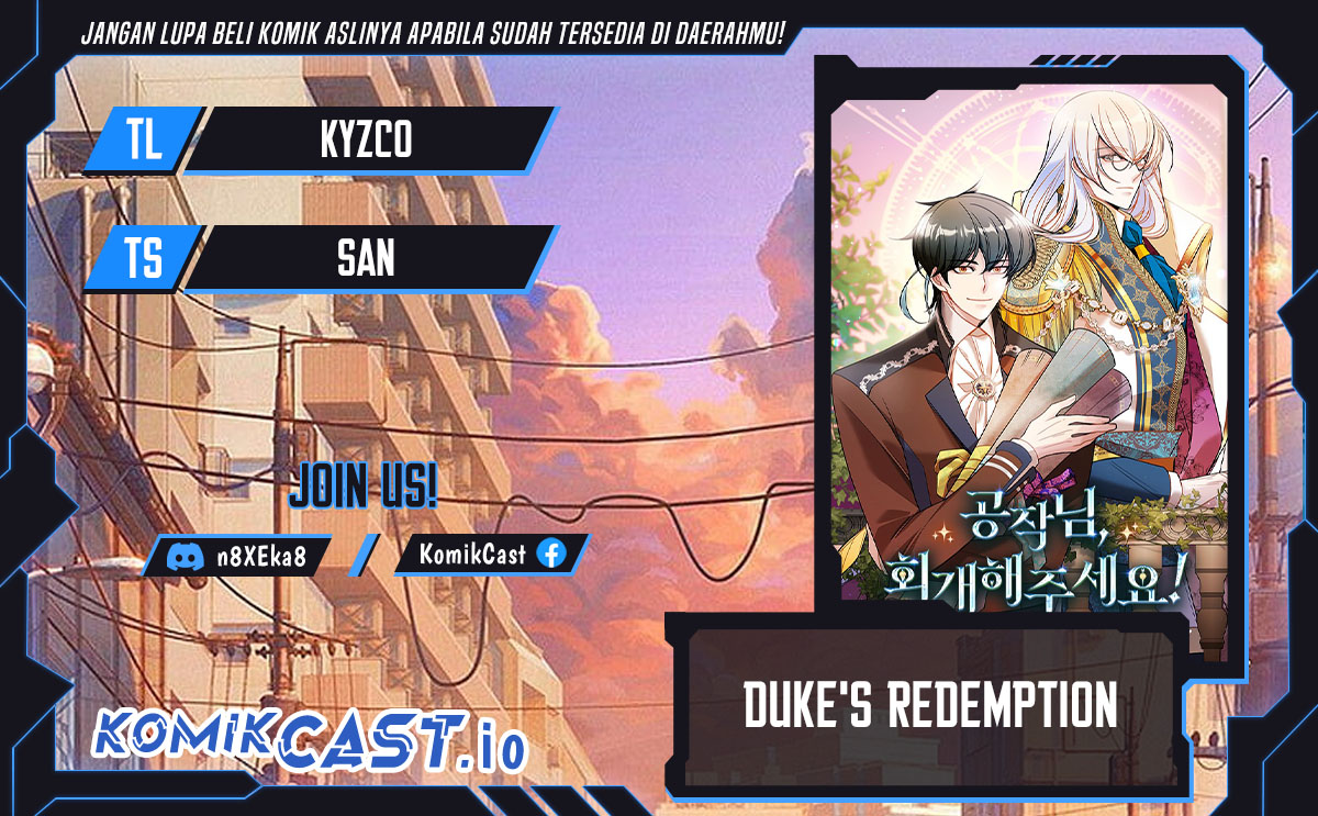The Duke’s Redemption Chapter 34 Bahasa Indonesia