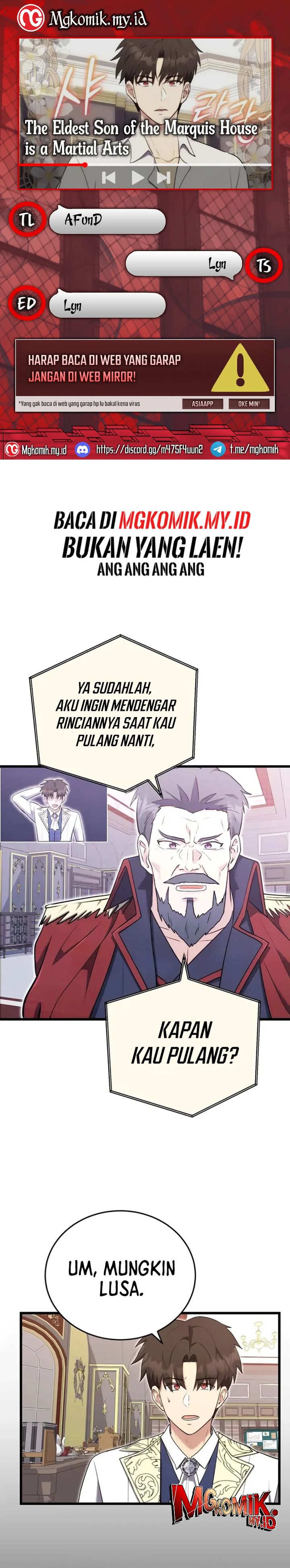 The Eldest Son of the Marquis House is a Martial Artist chapter 19