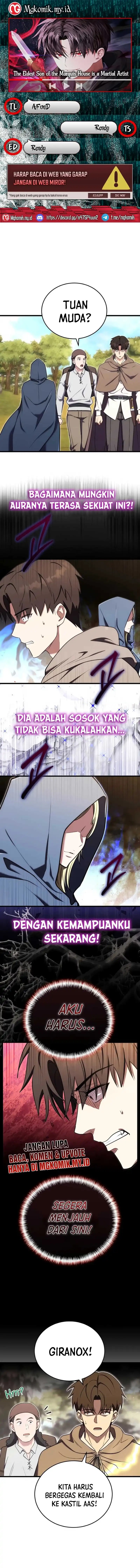 The Eldest Son of the Marquis House is a Martial Artist chapter 20