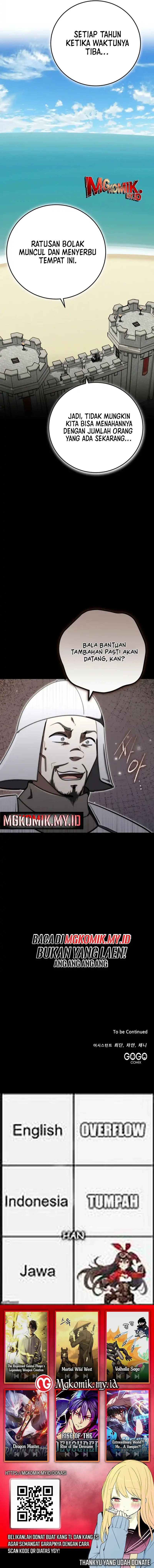 The Eldest Son of the Marquis House is a Martial Artist Chapter 29 Bahasa Indonesia