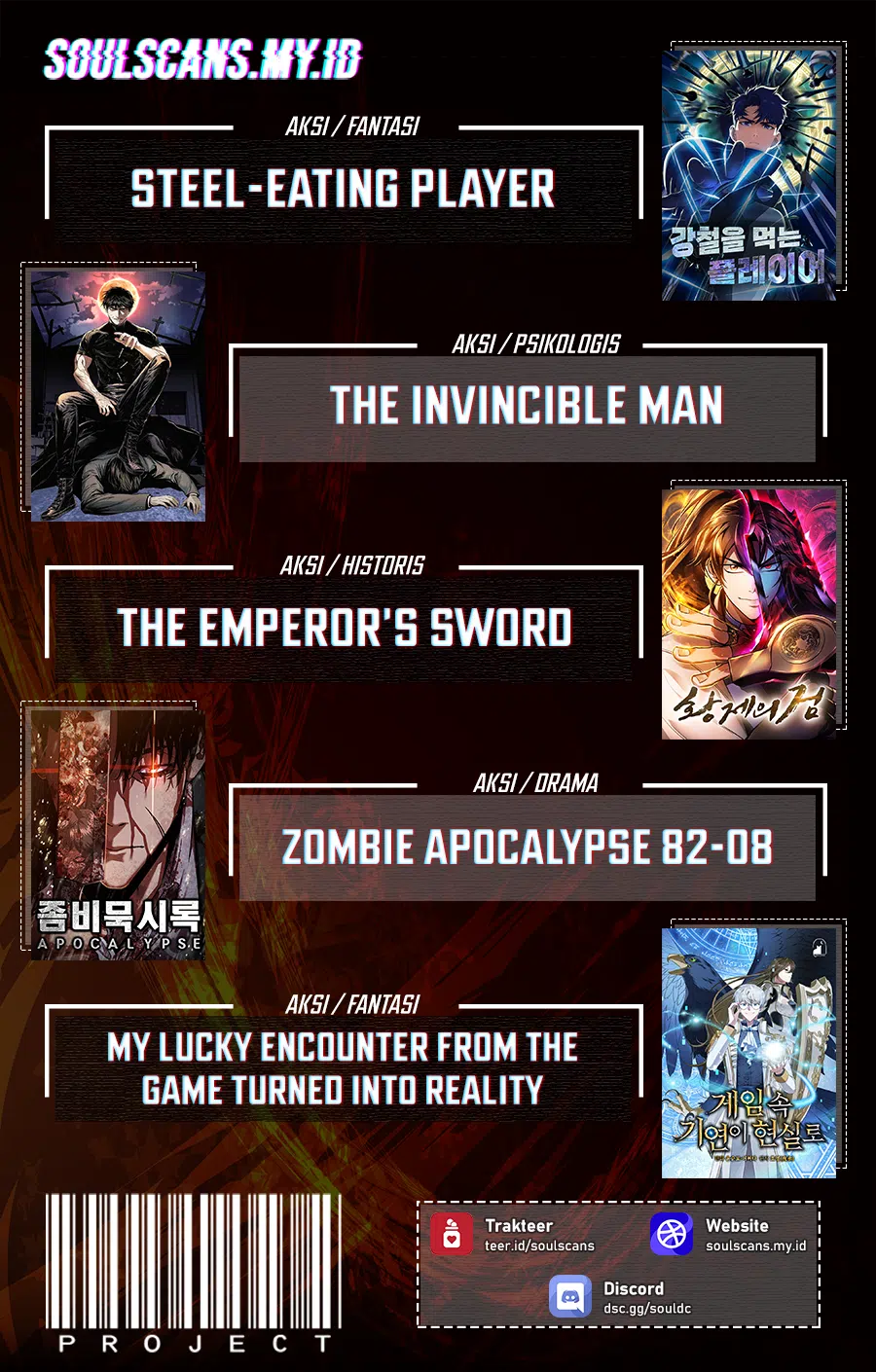 The Emperor’s Sword Chapter 76 Bahasa Indonesia