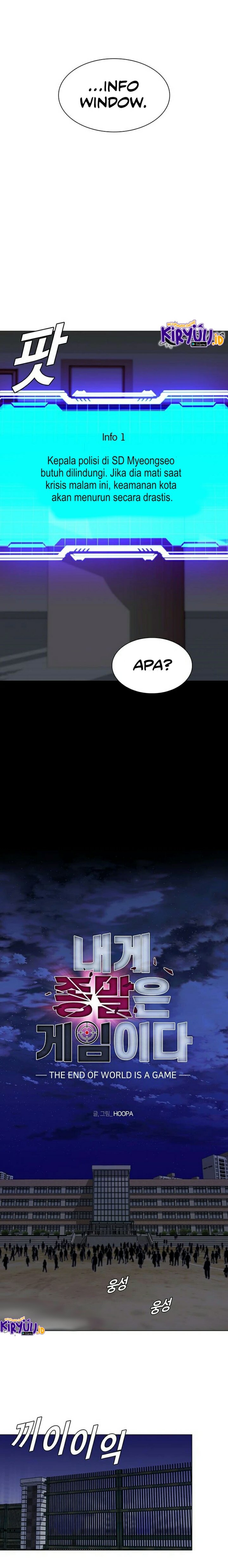 The End of the World is Just a Game to Me chapter 5