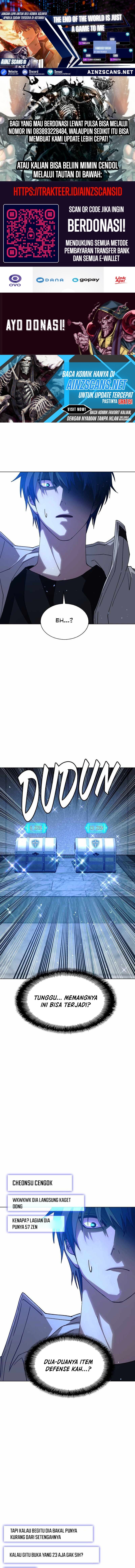 The End of the World is Just a Game to Me Chapter 64 Bahasa Indonesia