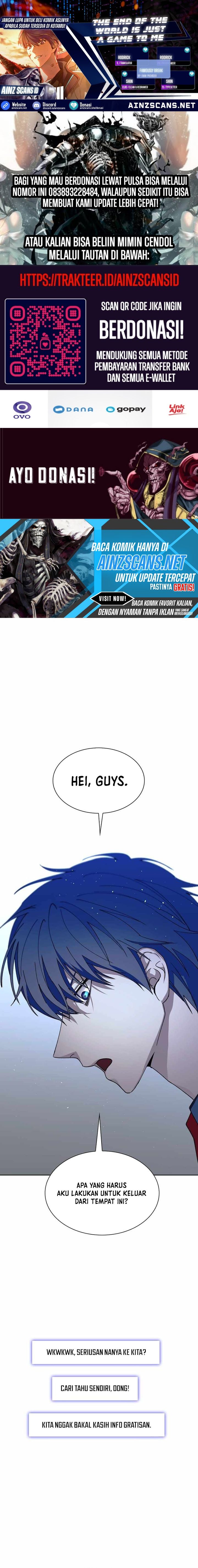The End of the World is Just a Game to Me Chapter 67 Bahasa Indonesia