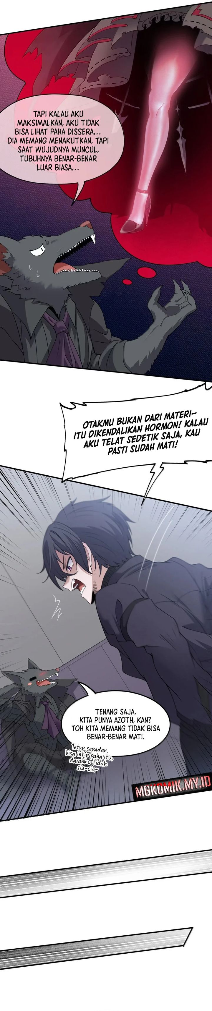 The Evil Alchemist Can’t Handle His Own Experiment chapter 44