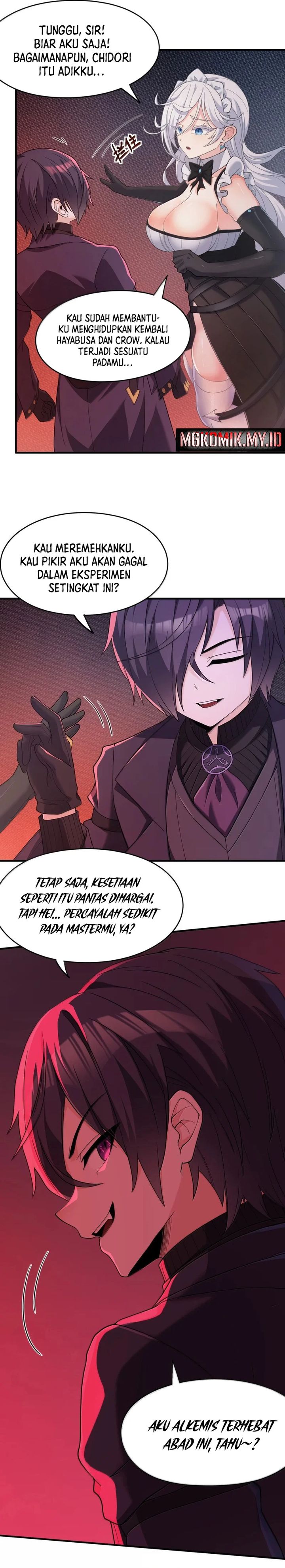 The Evil Alchemist Can’t Handle His Own Experiment chapter 44