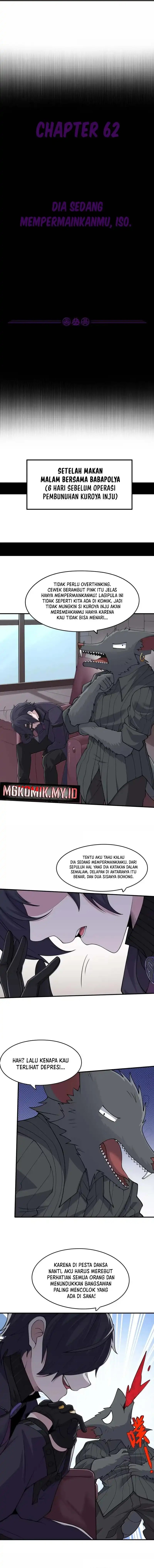 The Evil Alchemist Can’t Handle His Own Experiment Chapter 62 Bahasa Indonesia