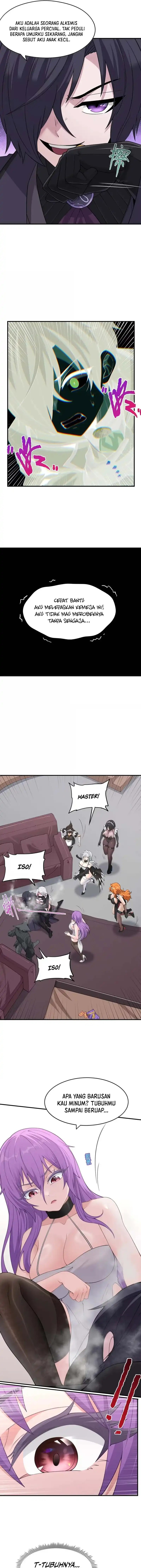 The Evil Alchemist Can’t Handle His Own Experiment Chapter 62 Bahasa Indonesia