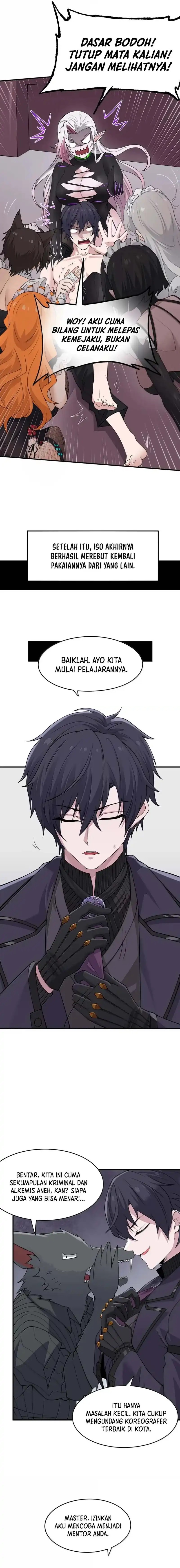 The Evil Alchemist Can’t Handle His Own Experiment Chapter 62 Bahasa Indonesia