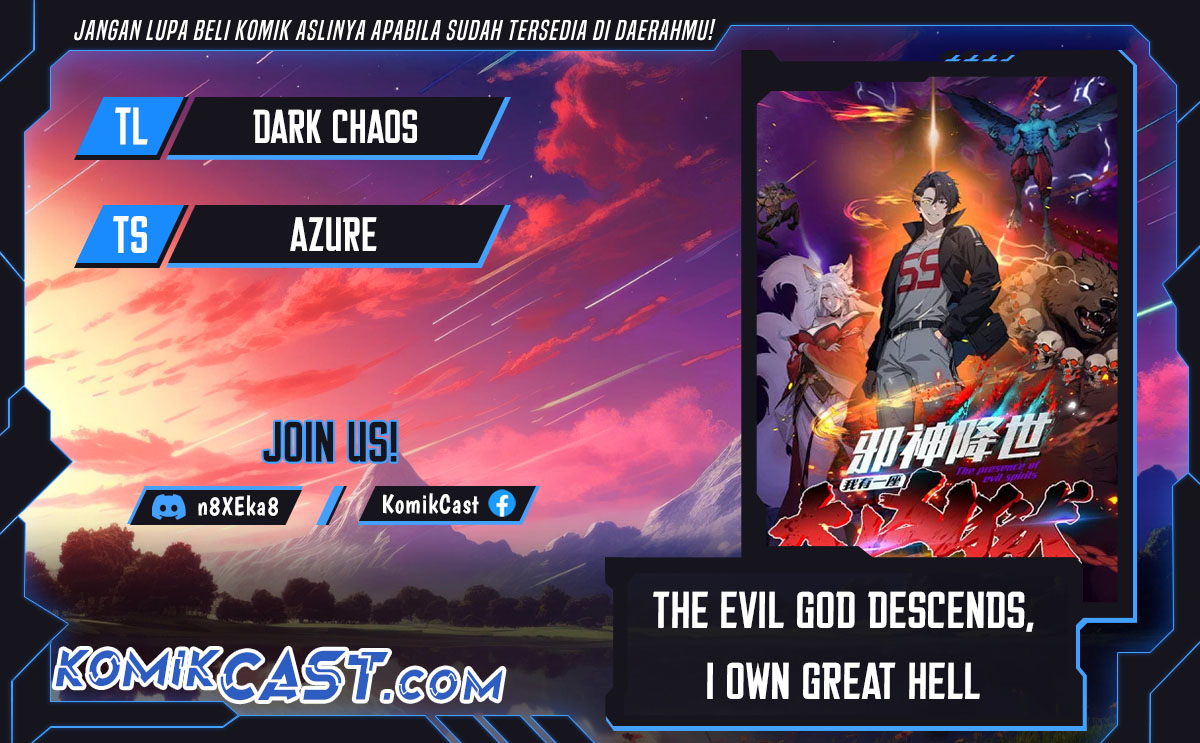 The Evil God Descends, I Own Great Hell Chapter 46 Bahasa Indonesia