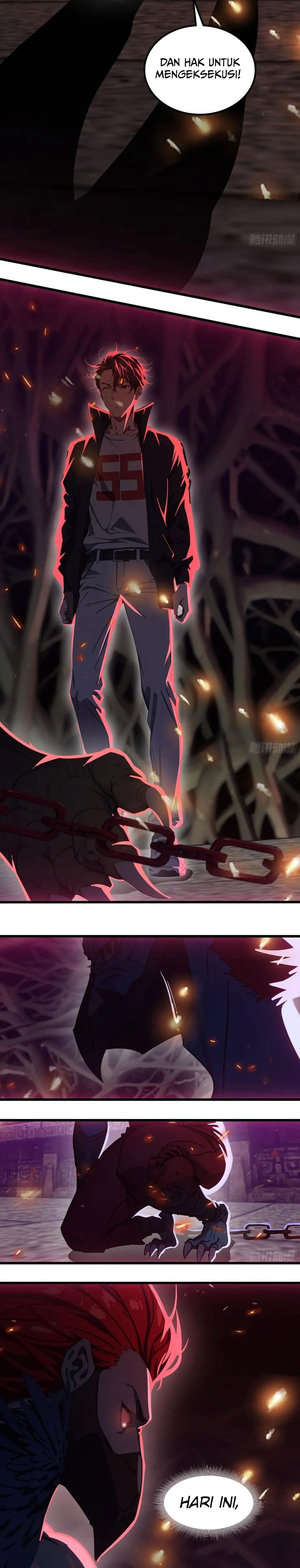 The Evil God Descends, I Own Great Hell Chapter 46 Bahasa Indonesia