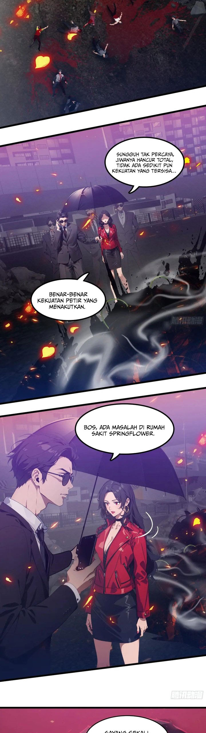 The Evil God Descends, I Own Great Hell Chapter 46 Bahasa Indonesia