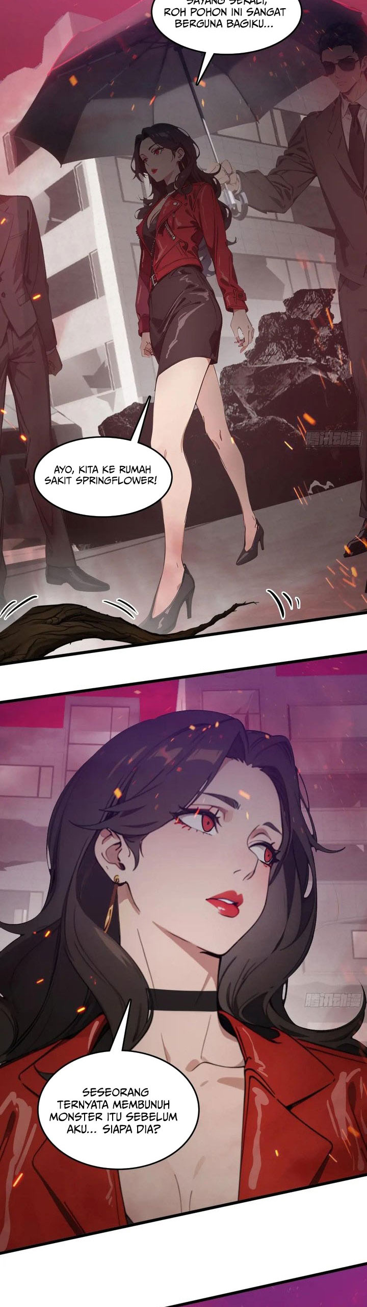 The Evil God Descends, I Own Great Hell Chapter 46 Bahasa Indonesia