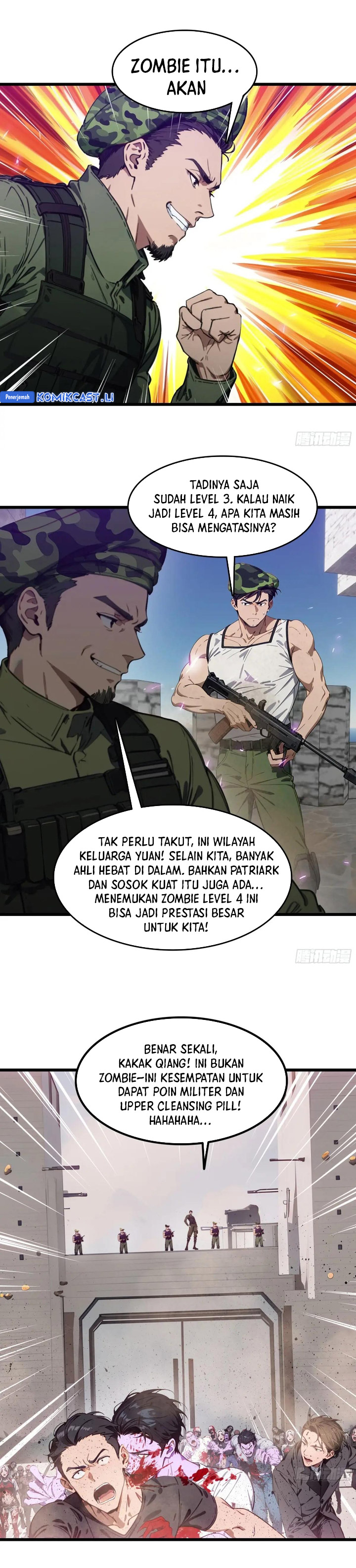 The Evil God Descends, I Own Great Hell Chapter 61 Bahasa Indonesia