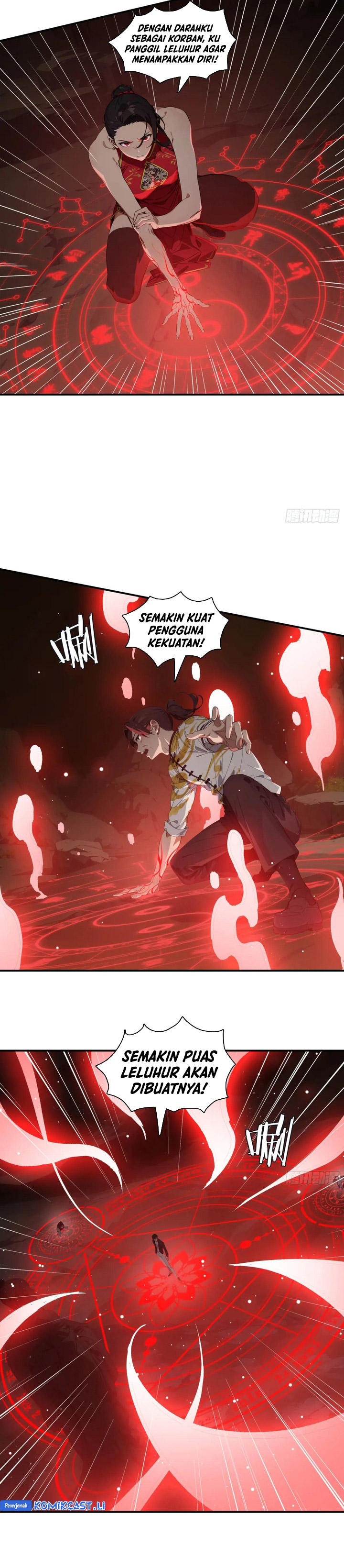 The Evil God Descends, I Own Great Hell chapter 67