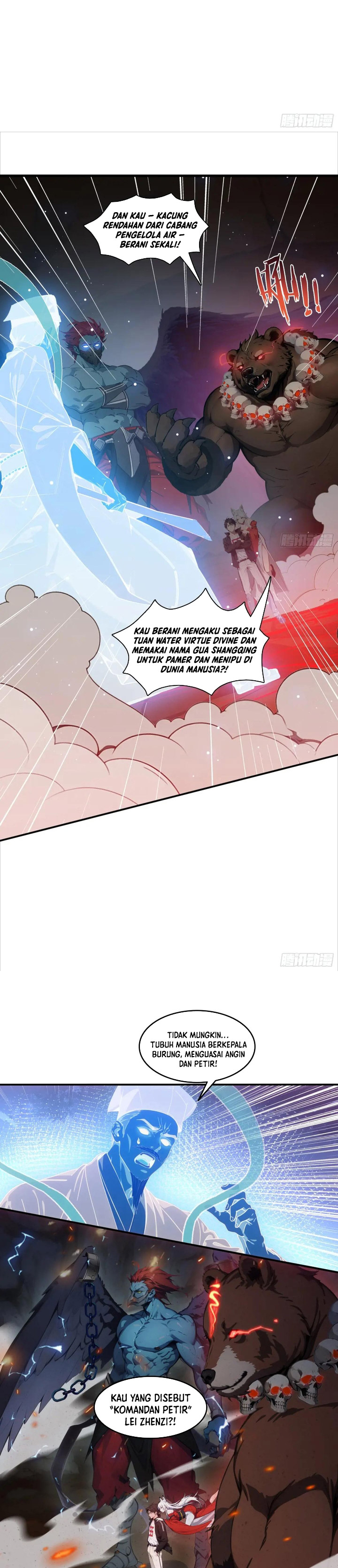 The Evil God Descends, I Own Great Hell chapter 67