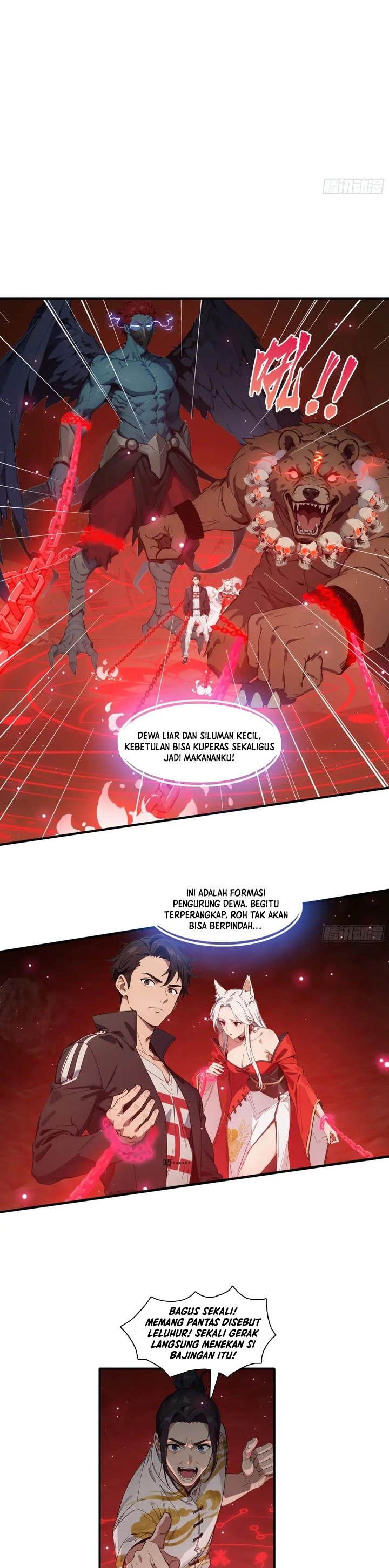 The Evil God Descends, I Own Great Hell chapter 67