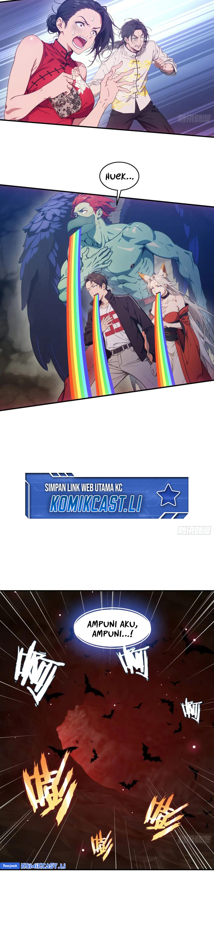 The Evil God Descends, I Own Great Hell chapter 68
