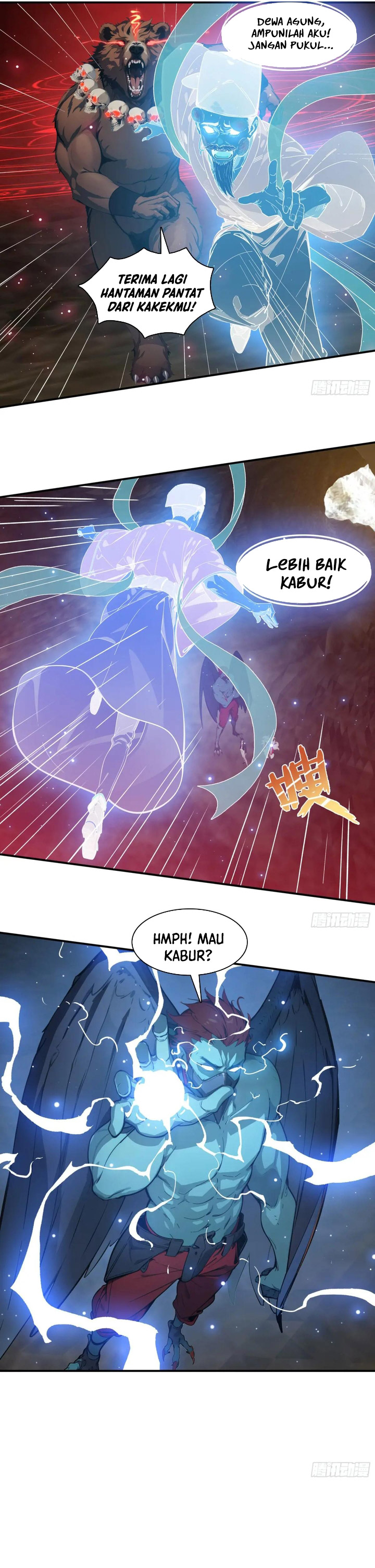 The Evil God Descends, I Own Great Hell chapter 68