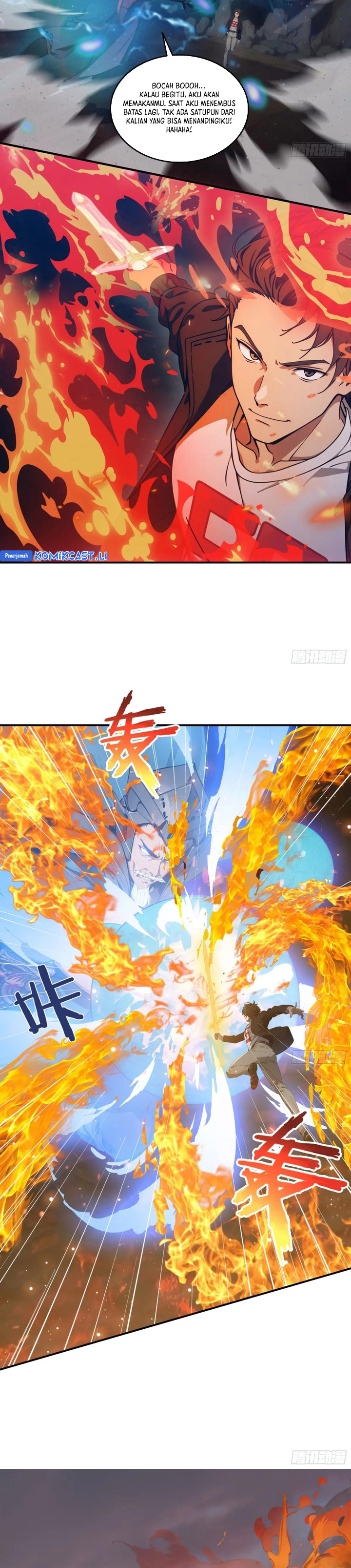 The Evil God Descends, I Own Great Hell chapter 68