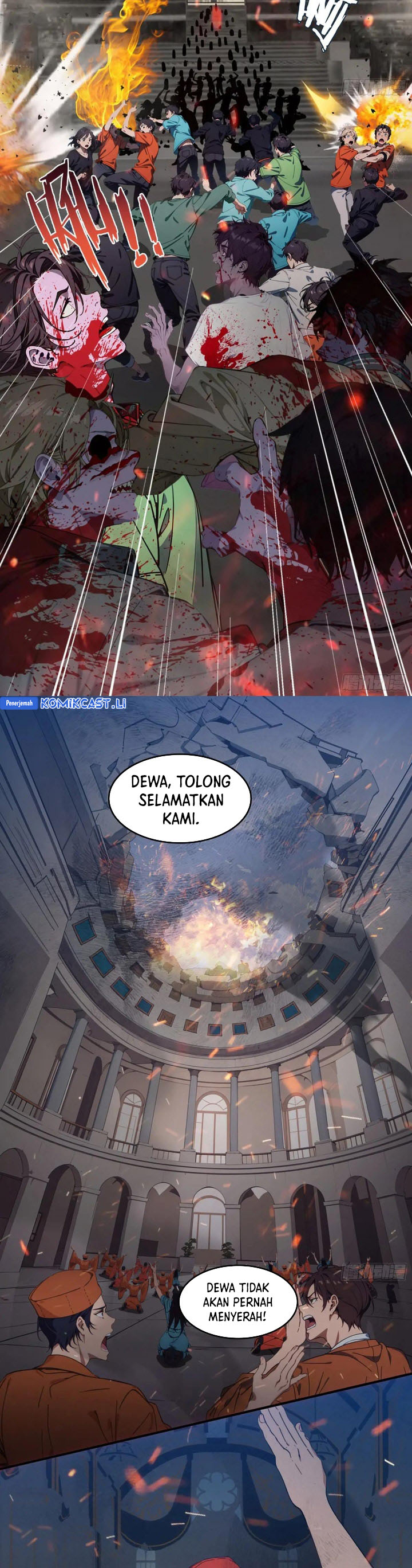 The Evil God Descends, I Own Great Hell chapter 68
