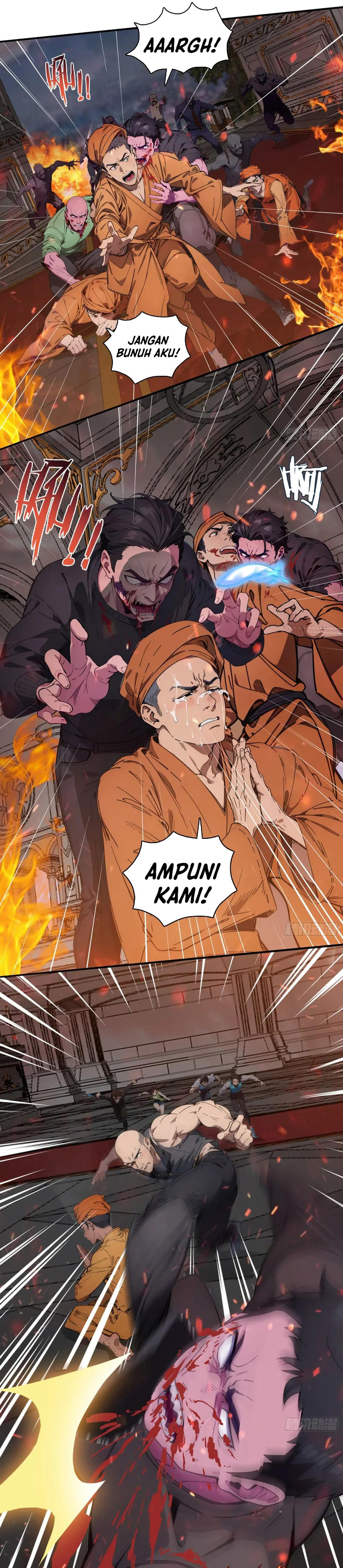 The Evil God Descends, I Own Great Hell chapter 68