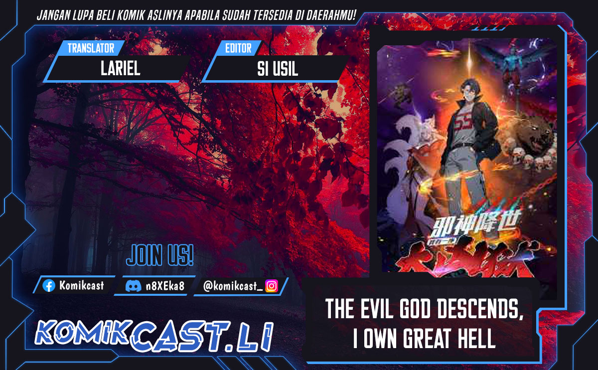 The Evil God Descends, I Own Great Hell chapter 69