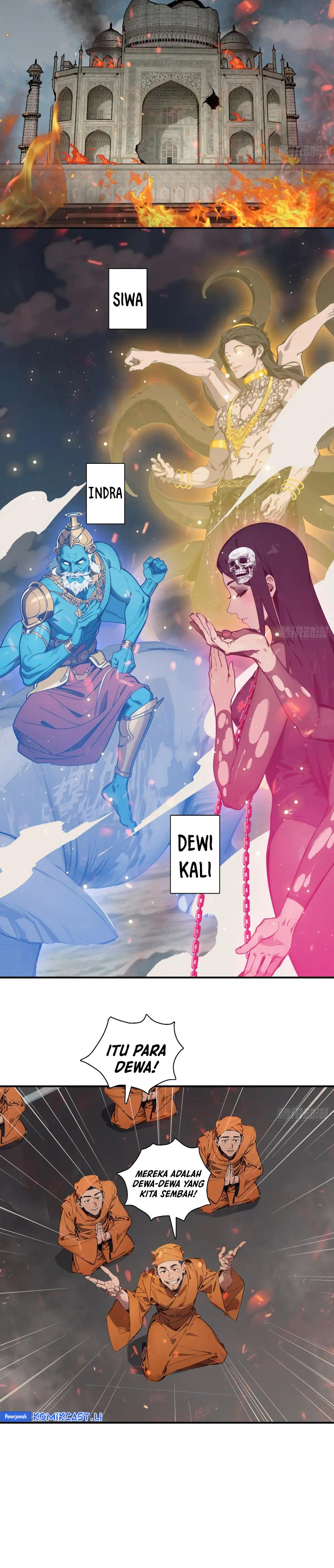 The Evil God Descends, I Own Great Hell chapter 69