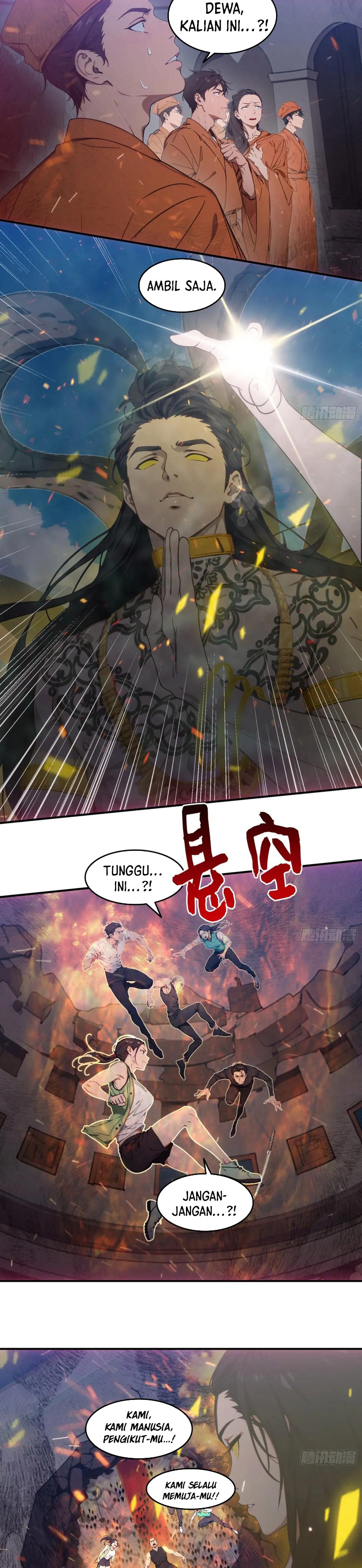The Evil God Descends, I Own Great Hell chapter 69