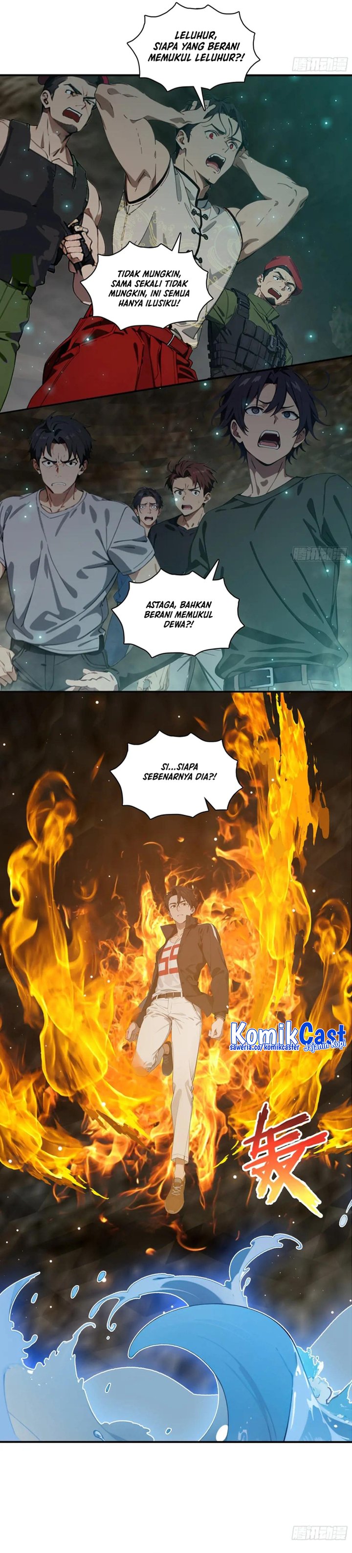 The Evil God Descends, I Own Great Hell chapter 71