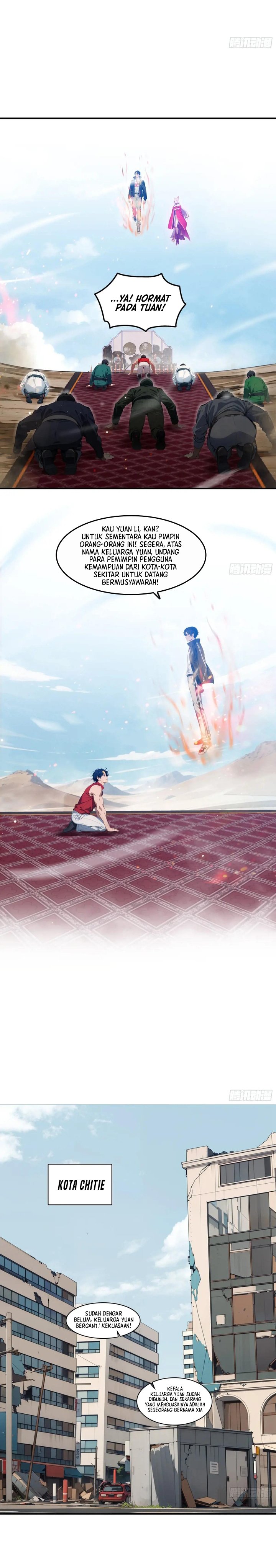The Evil God Descends, I Own Great Hell chapter 78