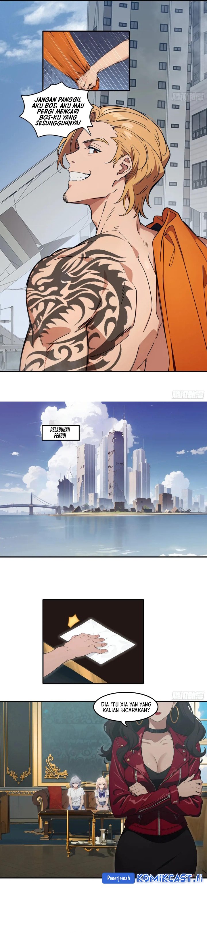 The Evil God Descends, I Own Great Hell chapter 78