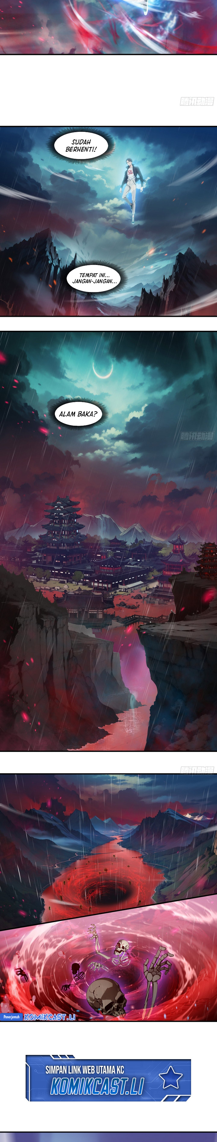 The Evil God Descends, I Own Great Hell Chapter 85 Bahasa Indonesia