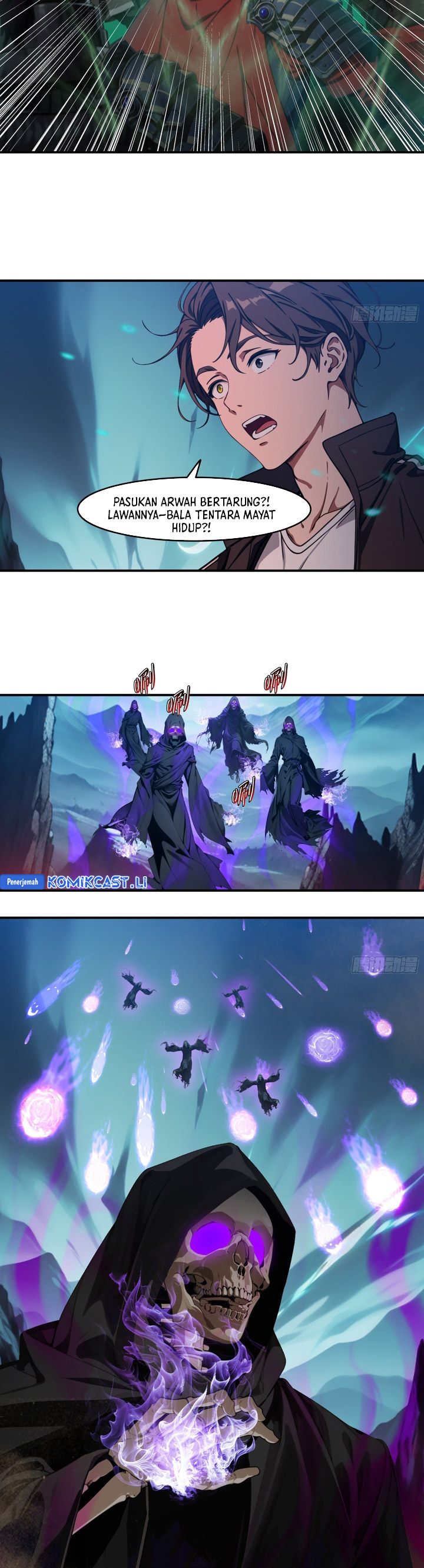 The Evil God Descends, I Own Great Hell Chapter 85 Bahasa Indonesia