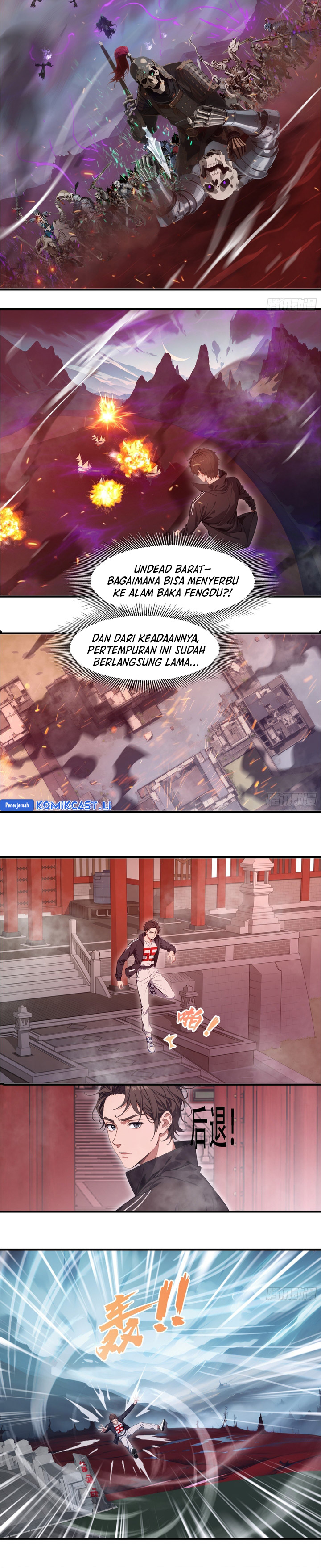 The Evil God Descends, I Own Great Hell Chapter 85 Bahasa Indonesia