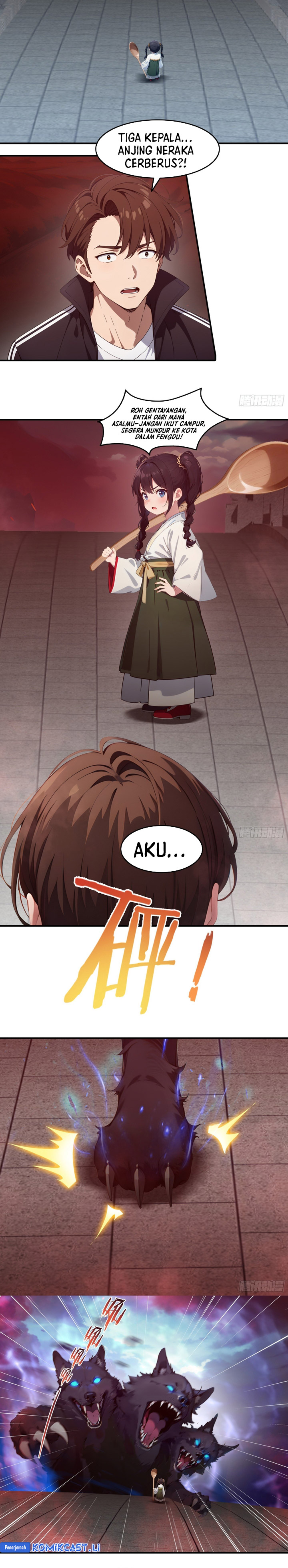 The Evil God Descends, I Own Great Hell Chapter 85 Bahasa Indonesia