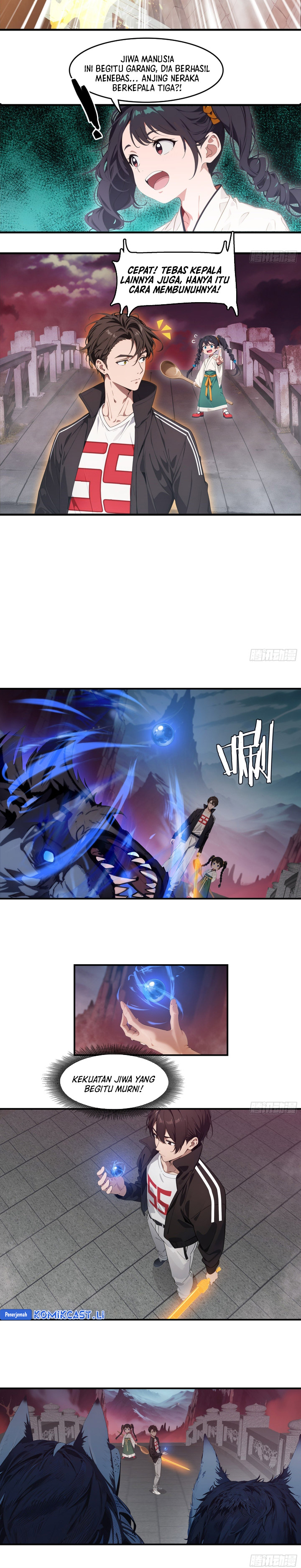 The Evil God Descends, I Own Great Hell chapter 87