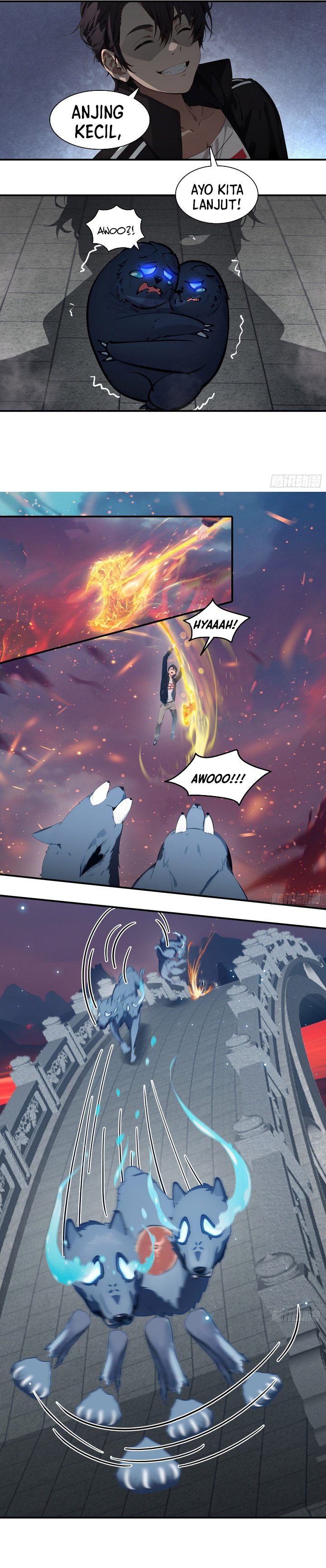 The Evil God Descends, I Own Great Hell chapter 87