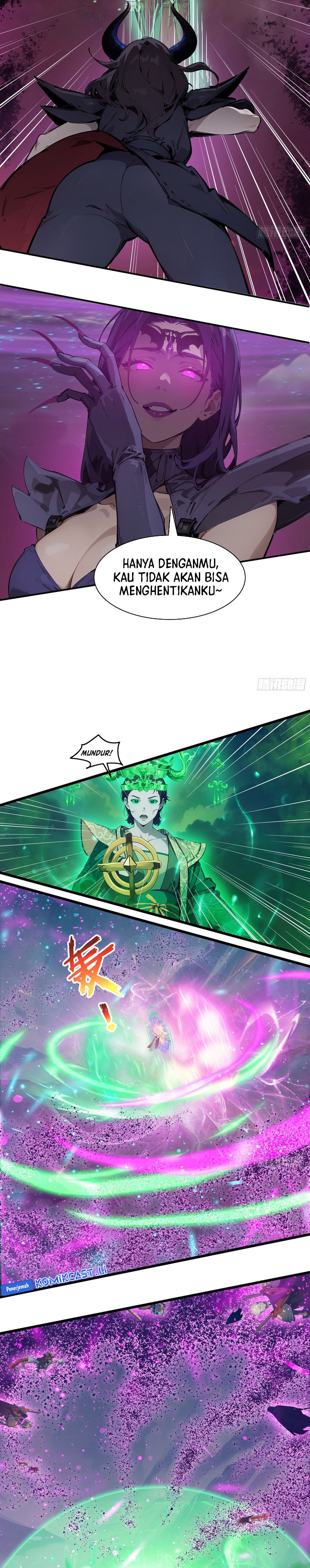 The Evil God Descends, I Own Great Hell chapter 88