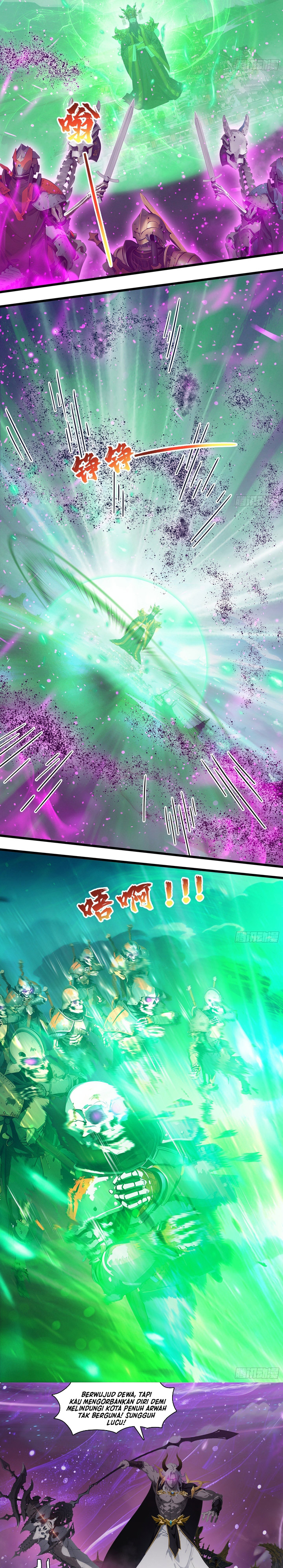 The Evil God Descends, I Own Great Hell chapter 88