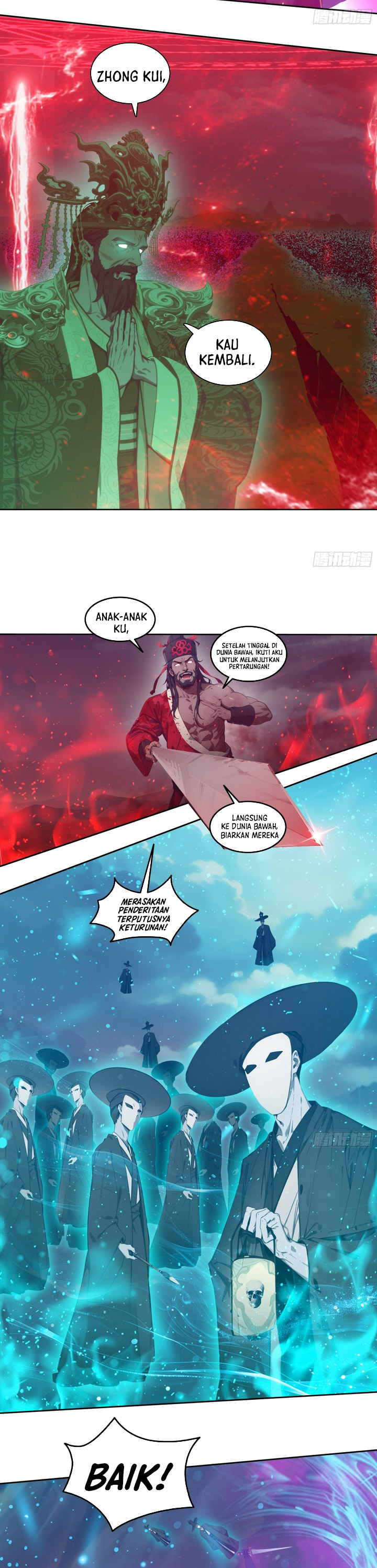 The Evil God Descends, I Own Great Hell Chapter 94 Bahasa Indonesia