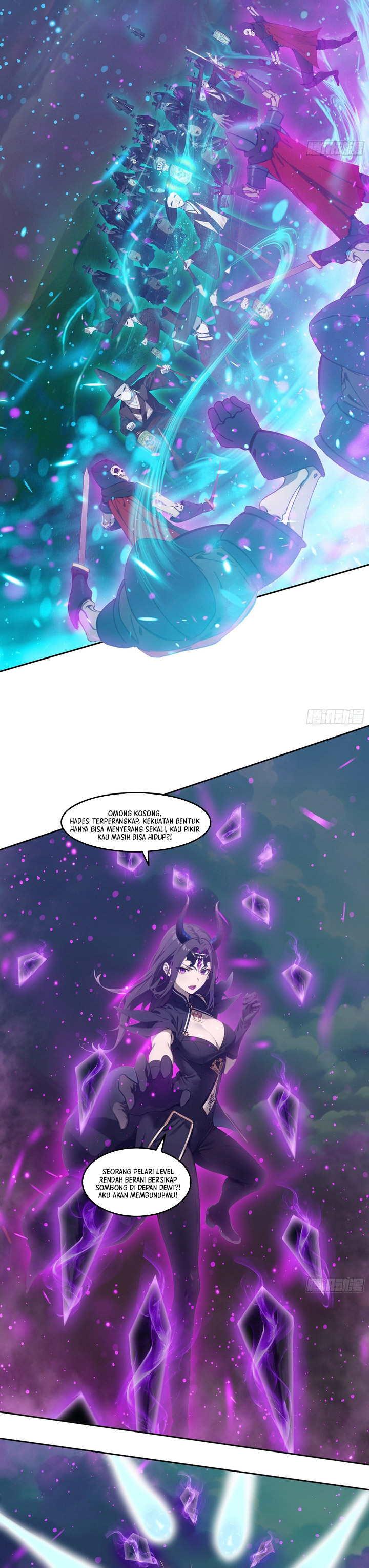 The Evil God Descends, I Own Great Hell Chapter 94 Bahasa Indonesia