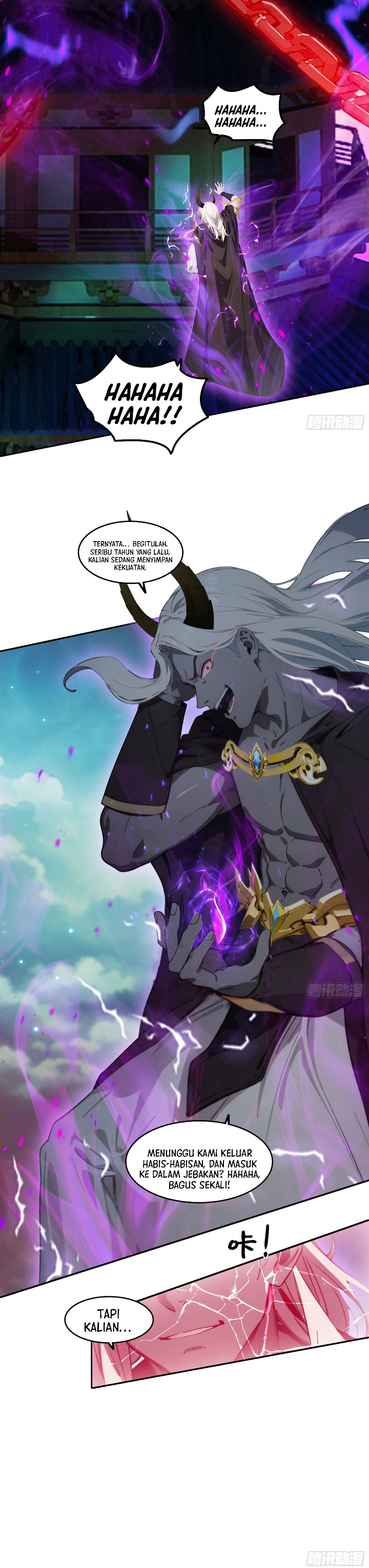 The Evil God Descends, I Own Great Hell Chapter 94 Bahasa Indonesia