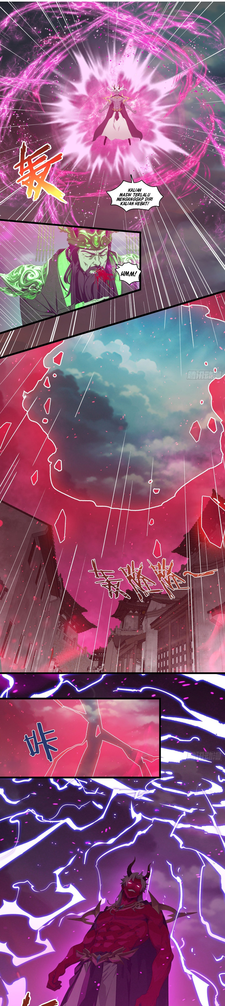 The Evil God Descends, I Own Great Hell Chapter 94 Bahasa Indonesia