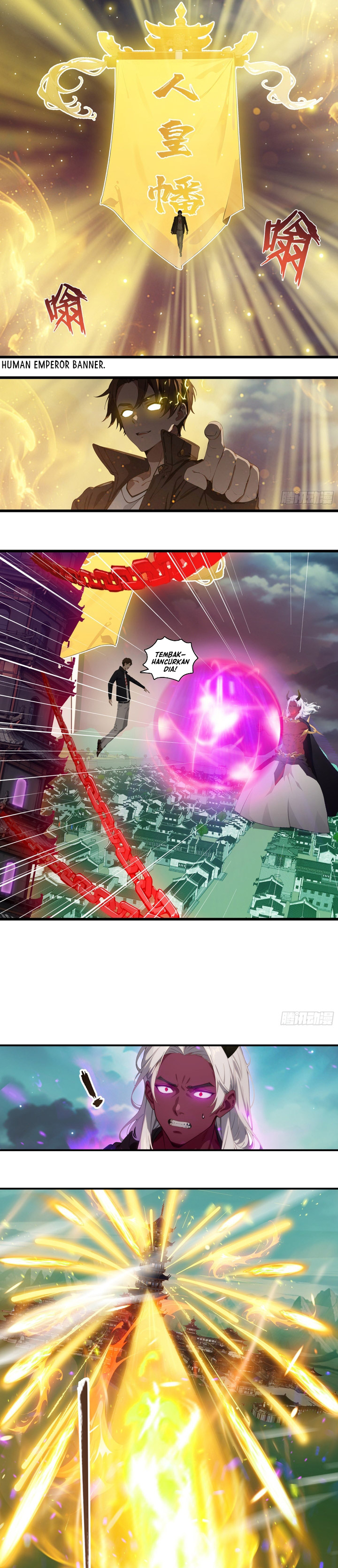 The Evil God Descends, I Own Great Hell chapter 97