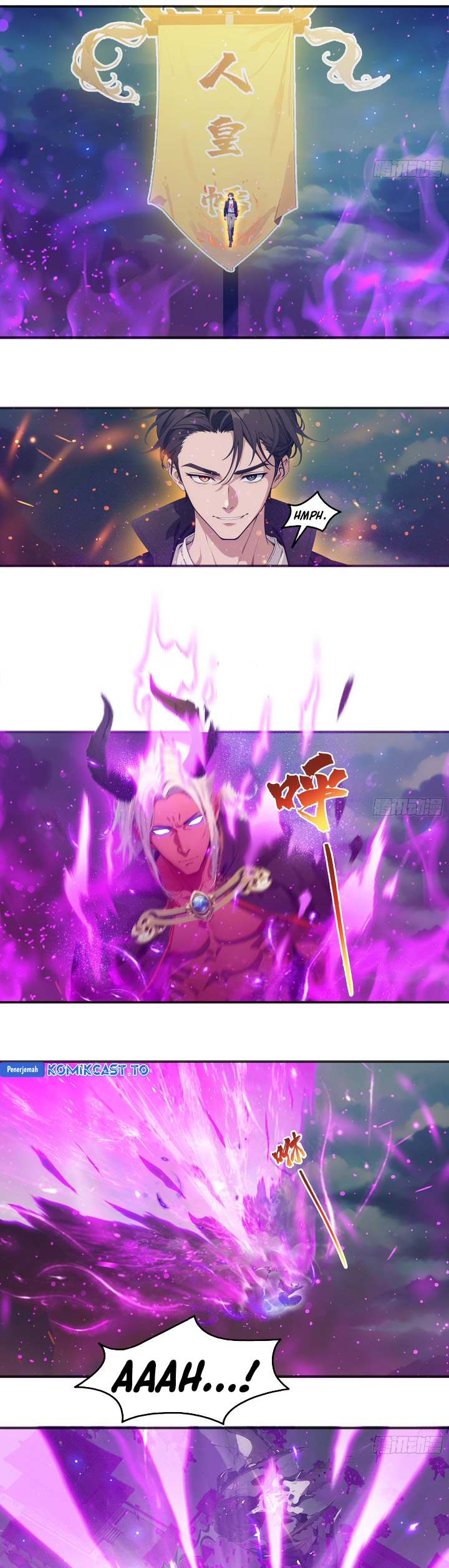 The Evil God Descends, I Own Great Hell chapter 97