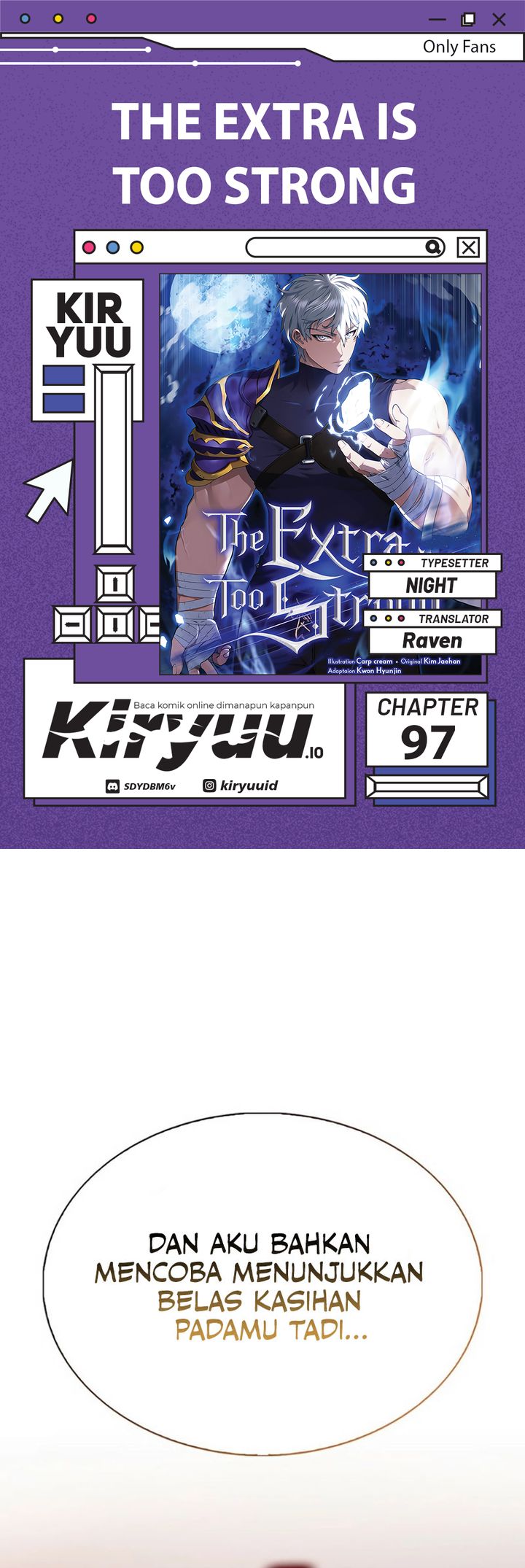 The Extra is Too Strong chapter 97