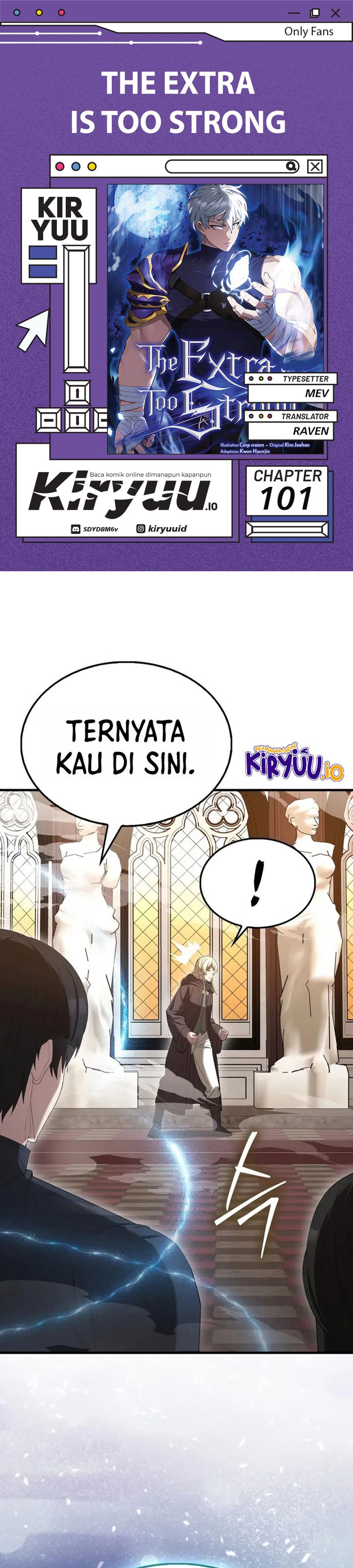 The Extra is Too Strong chapter 101